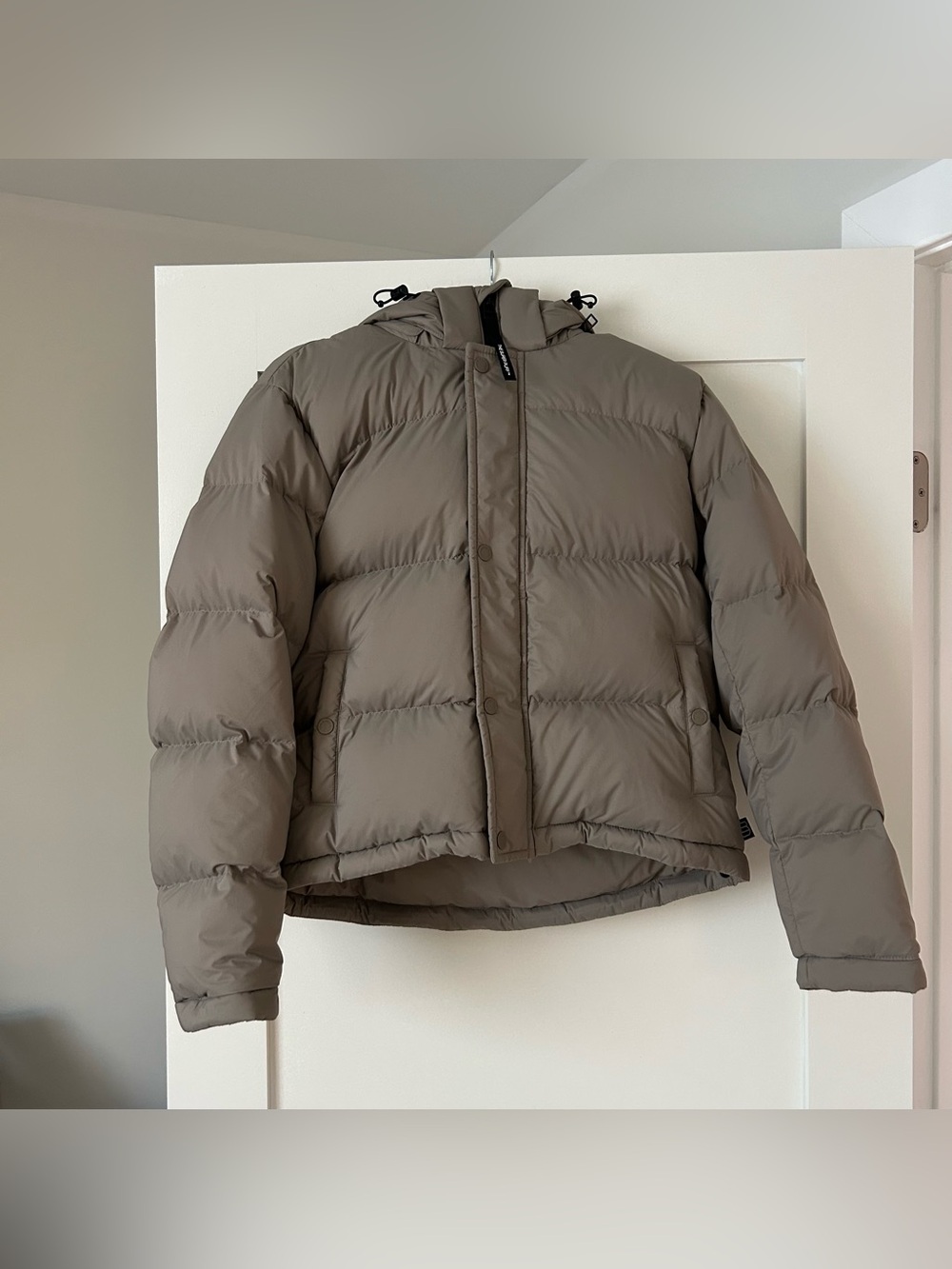 Aritzia The Super Puff Jacket Tan Size Small
